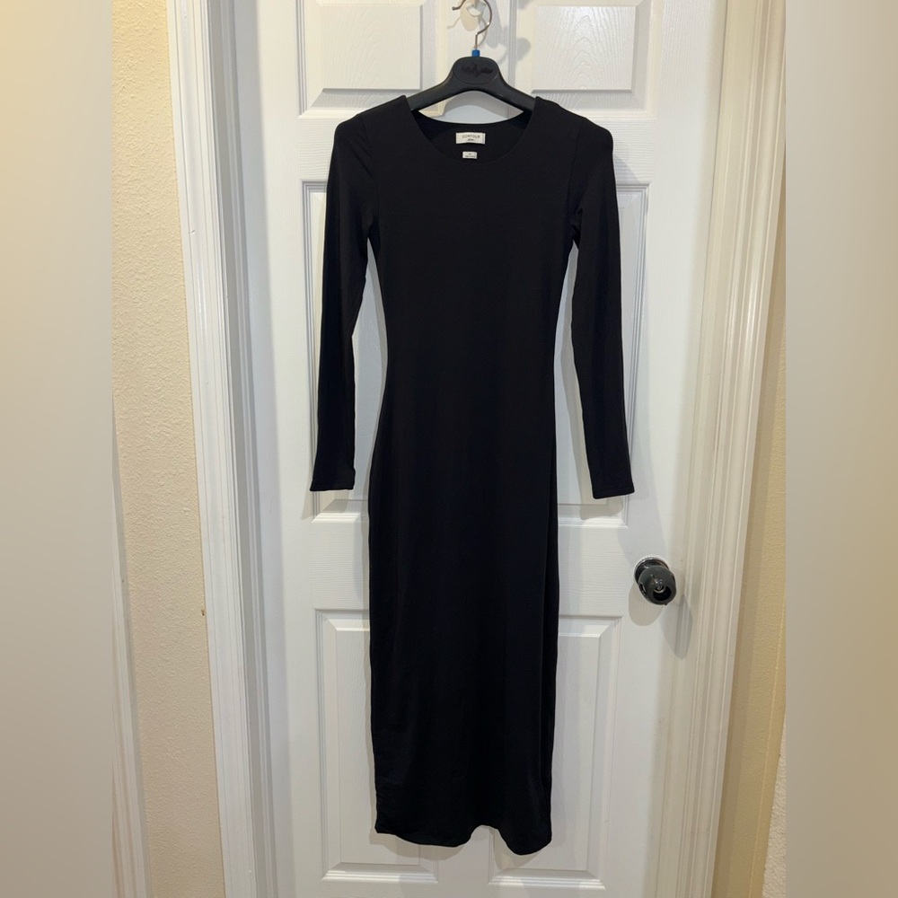 Aritzia Black Maxi Dress